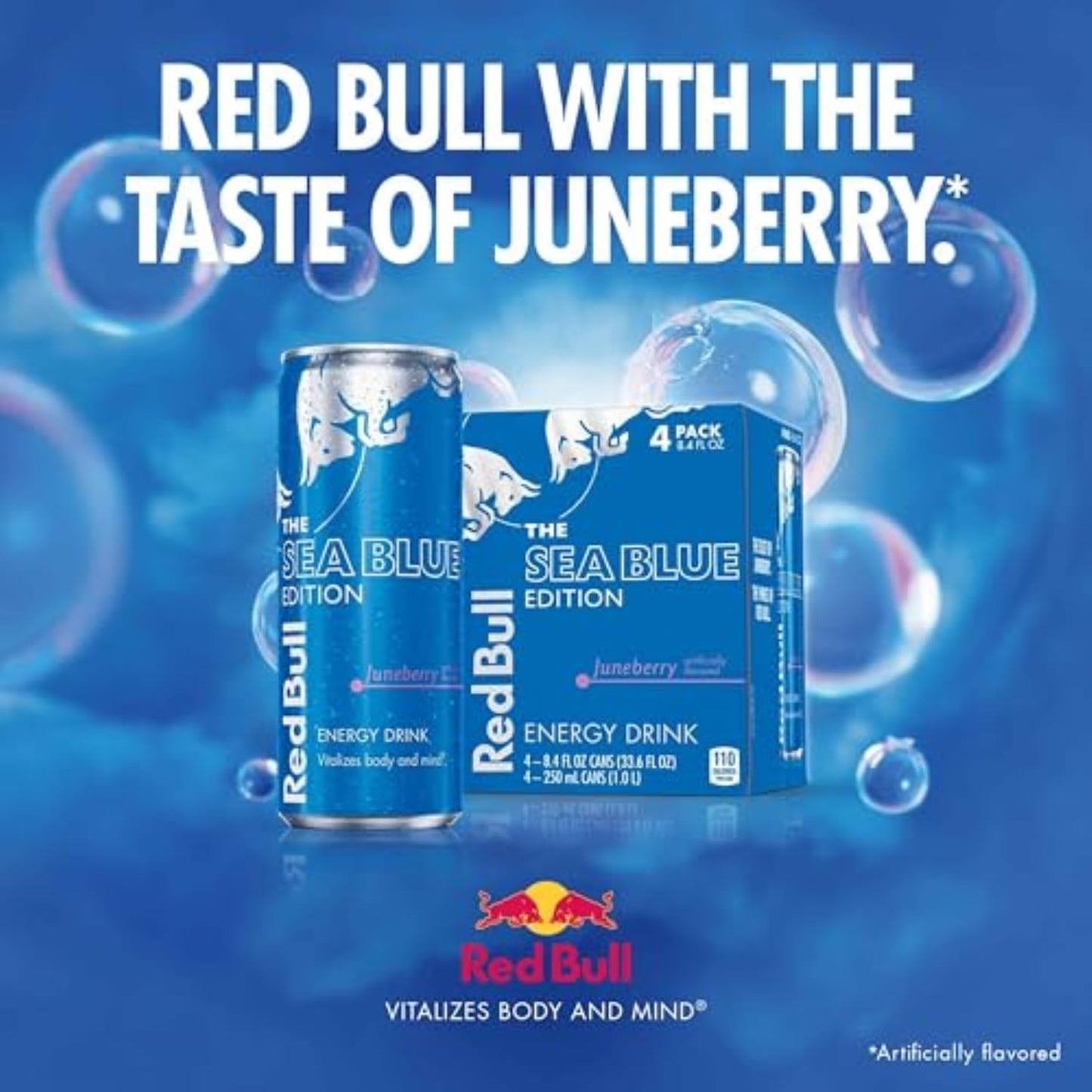 Red Bull Summer Edition Juneberry Energy Drink, 8.4 Fl Oz, 24 Cans