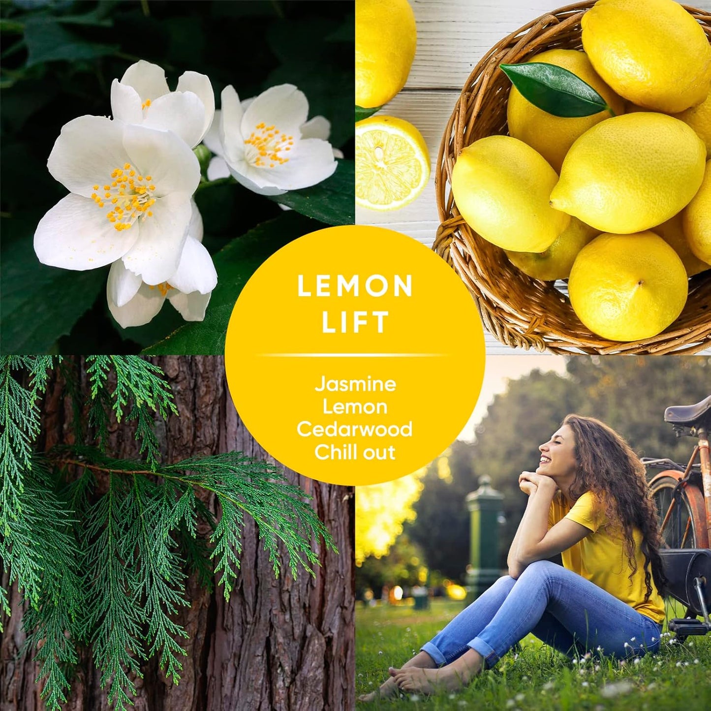 PINALEN Max Aromas Multipurpose Cleaner - Lemon Lift Scent - 28 fl oz - All Purpose Cleaner for Kitchen, Bathroom, Floors & Surfaces