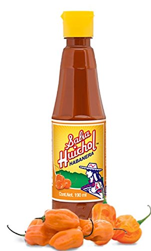 3 X Salsa Huichol Habanera 6oz Bottle Mexican Hot Sauce