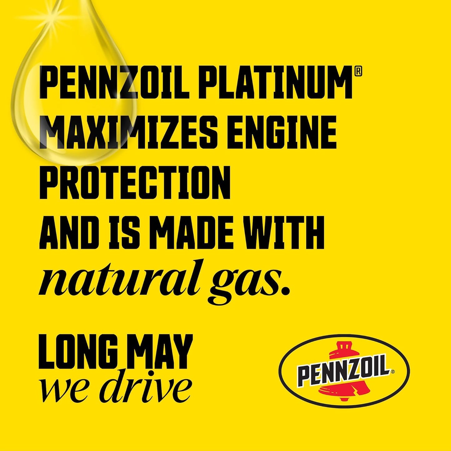 Pennzoil Platinum Full Synthetic 5W-20 Motor Oil (1-Quart, Case of 6)