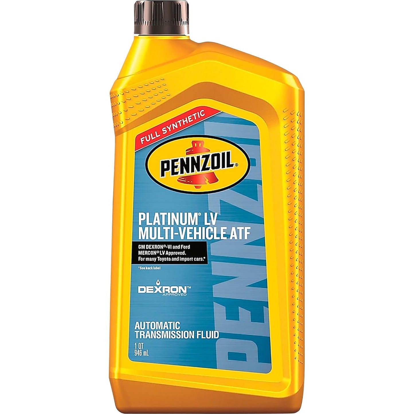 Pennzoil Platinum Dexron VI Automatic Transmission Fluid 1 qt. - Case Of: 6;6