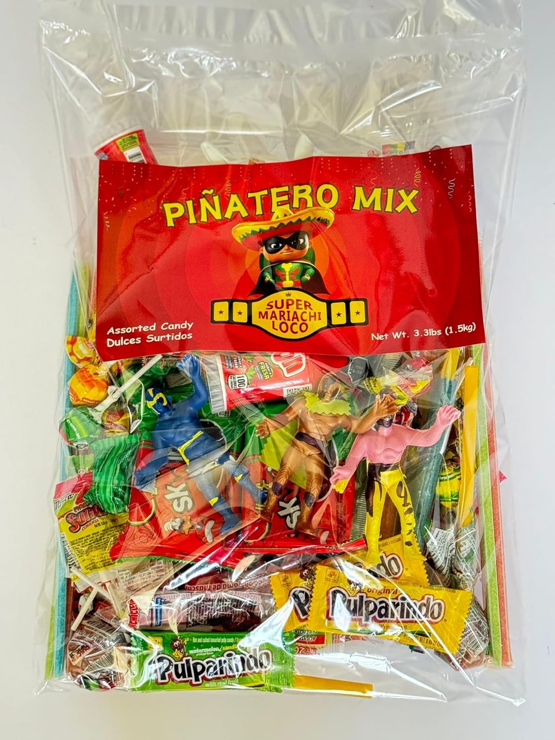 Piñatero Mix, Assorted Mexican Candy, 3.3lbs