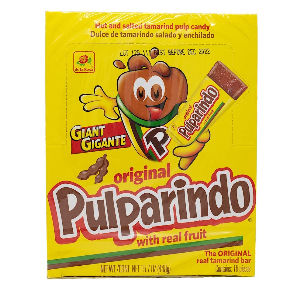 De la Rosa pulparindo 20 pack, tamarind candy (Giant Original)