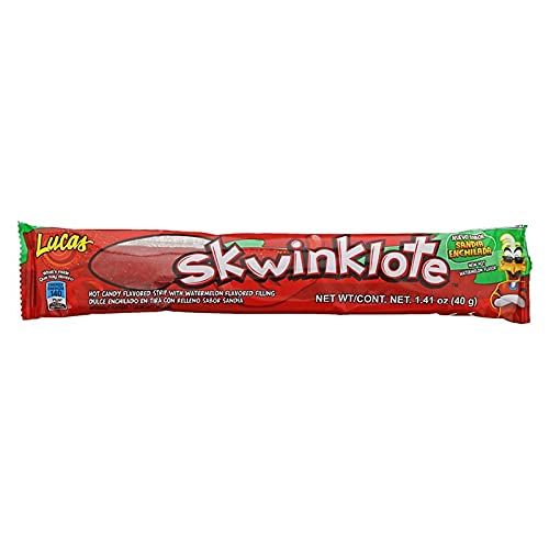 Skwinklote Sandia Enchilada Flavor, 1.41-oz, 6 Count (Pack of 1) - SUGAR CANDY - ETHNIC