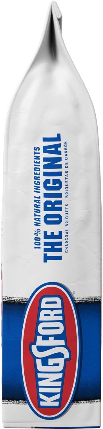 Kingsford Original Charcoal Briquettes, BBQ Charcoal for Grilling, 8 Pounds (Package May Vary)
