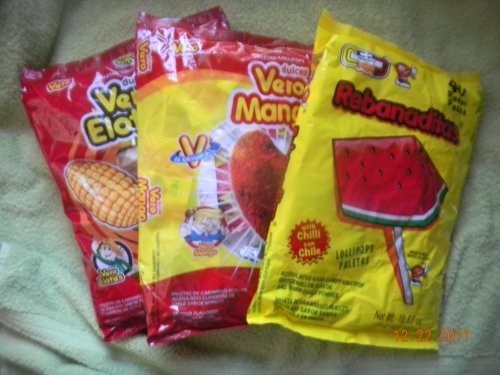 3pack Vero Revanadita( Watermelon) Mango and Elote (Corn) by Vero