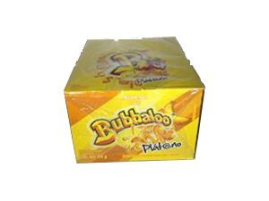 Bubbaloo Platano Banana Mexican Gum 1 Pack of 47pcs