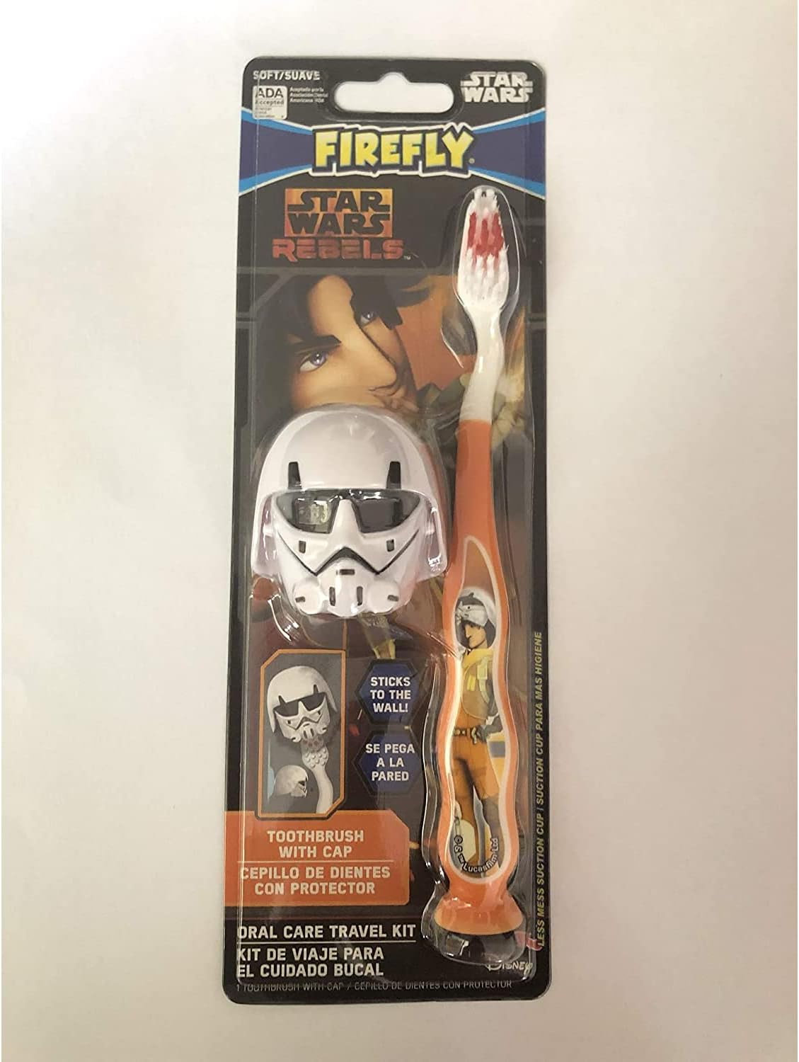 Firefly Star Wars Rebels Toothbrush with Cap- 1 Count