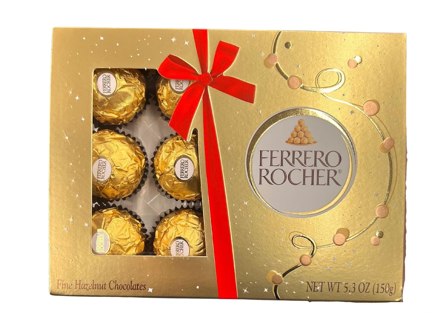 Ferrero Rocher Shelf Chocolate, 5.3 Ounce -- 12 per case.