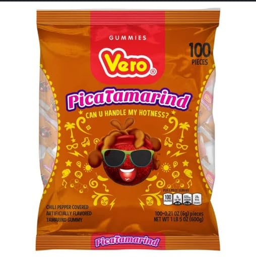 Generic Vero pica Goma Tamarindo 100pz (1 bag)