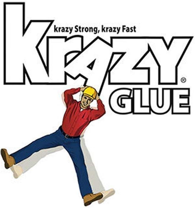 Krazy Glue Original Crazy Super Glue All Purpose Instant Repair, 10 Count