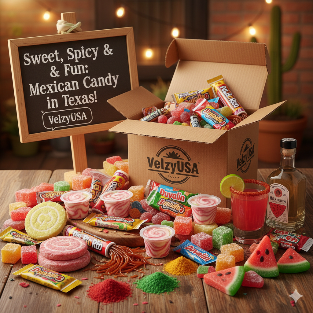 Sweet, Spicy & Fun: Mexican Candy in Texas with VelzyUSA