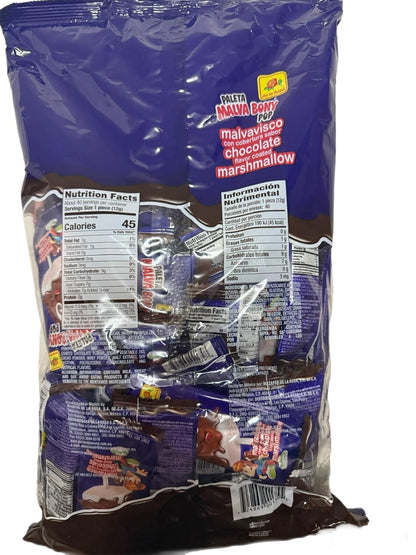 de la Rosa Malvabony Pop Chocolate 40 ct - Case - 16 Units