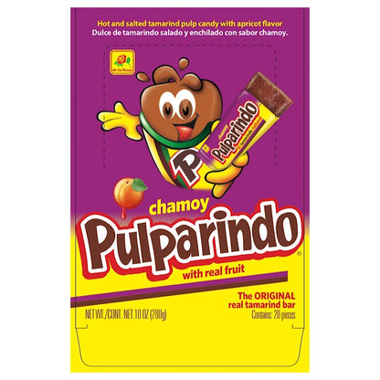 De la Rosa pulparindo 20 pack, tamarind candy (CHAMOY)