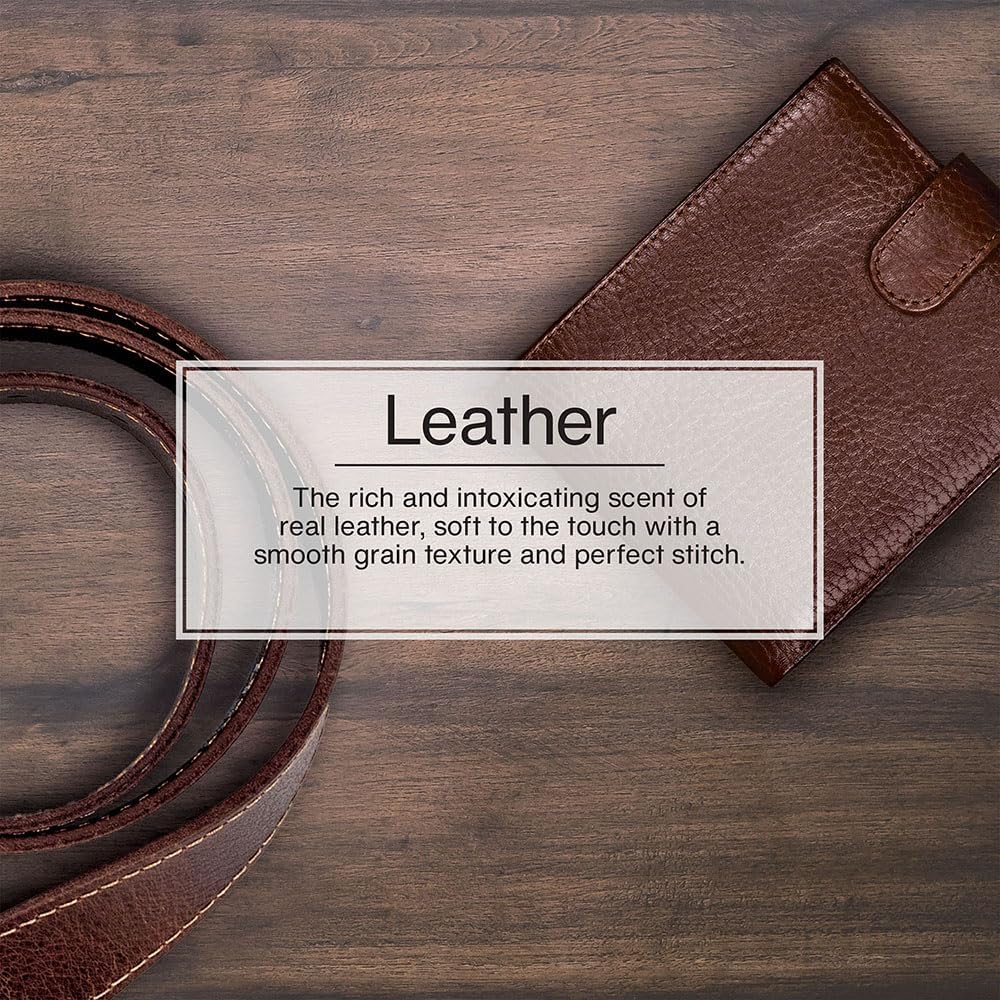 LITTLE TREES Car Air Freshener | Hanging Tree Provides Long Lasting Scent for Auto and Home | Leather, 24 Air Fresheners