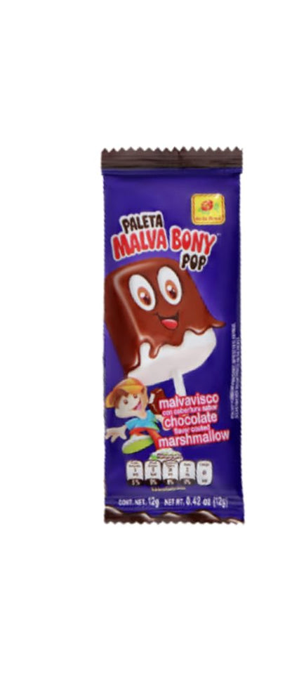 de la Rosa Malvabony Pop Chocolate 40 ct - Case - 16 Units