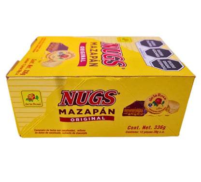 Nugs Mazapán 12 piezas, (2 Pack)(28g)