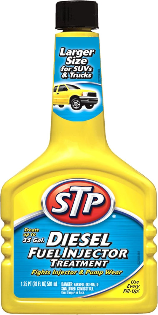 STP Diesel Fuel Treatment & Injector Cleaner (20 Fluid Ounces)