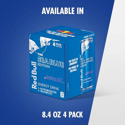 Red Bull Summer Edition Juneberry Energy Drink, 8.4 Fl Oz, 24 Cans