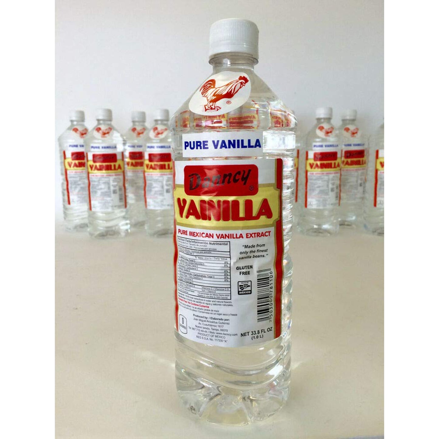 Danncy Clear Pure Mexican Vanilla Extract 12 Pack