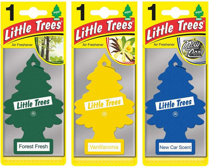 Little Trees CAR FRESHNER U3P-30100 Wide Classic Assortment Air Freshener (3 Pack)