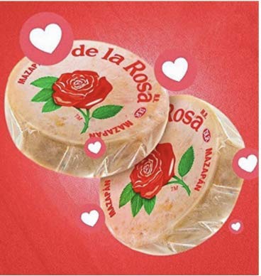 De la Rosa - Mazapan Peanut Candy Giant Size, from Mexico, pack of 20 pieces of 1.76 oz each