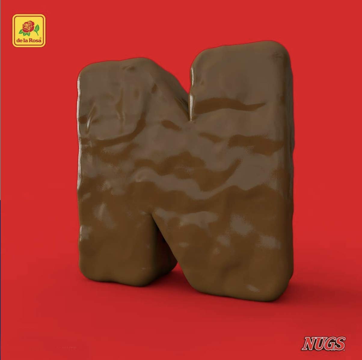 Nugs Recreo Chocolate Bar Candy with peanuts and milky caramel (Original Nugs)