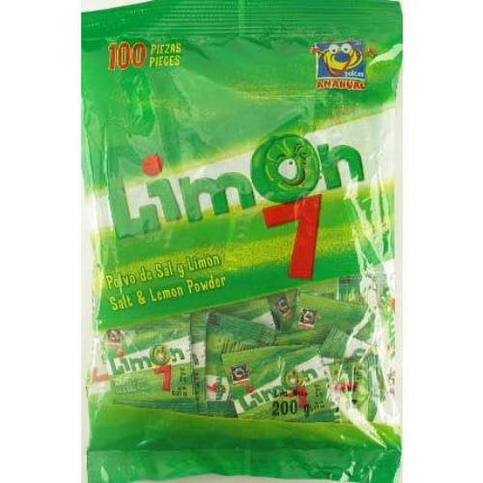 Anahuac Limon 7 Salt Lemon Powder 7oz