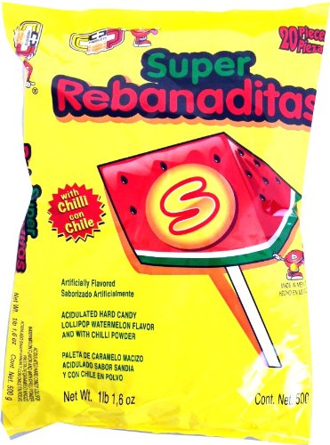 Super Rebanadita Sandia - Rebanaditas with Chilli Powder