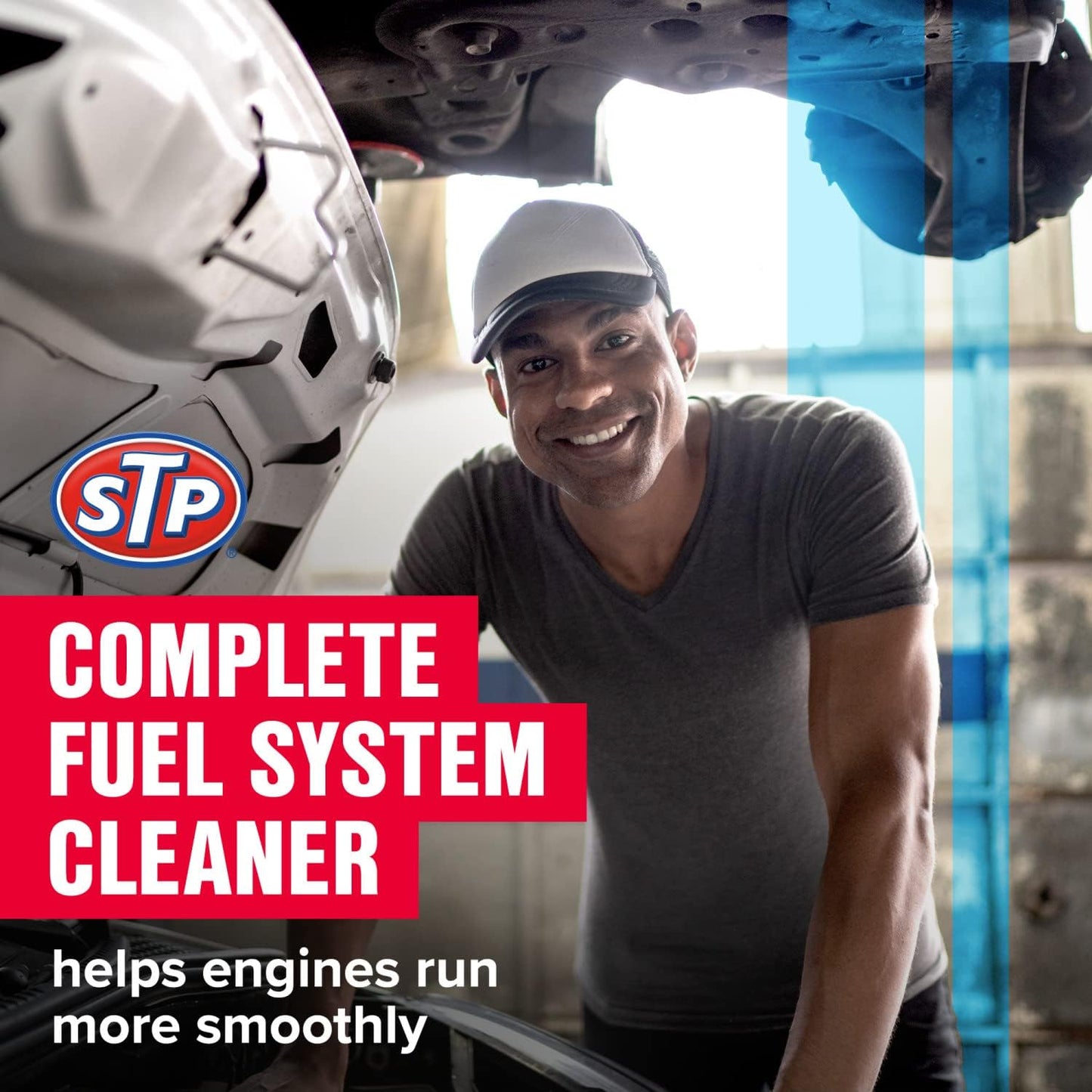 STP Direct Injection Fuel Injector Cleaner, Advanced Synthetic Technology Fuel Cleaner Dissolves Hardened Deposits that Accumulate on Injectors, 12 Oz, STP