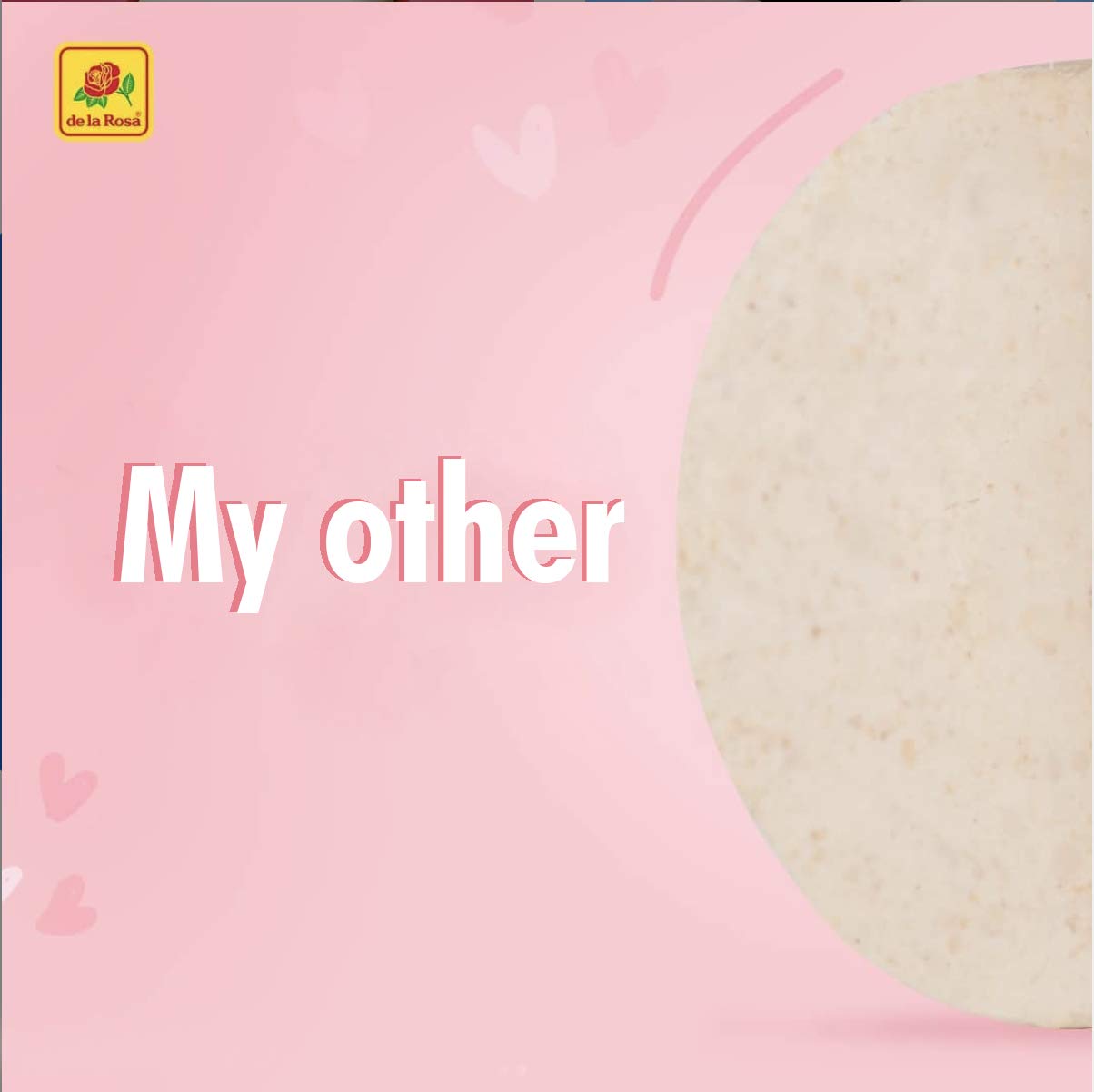 De la Rosa - Mazapan Peanut Candy Giant Size, from Mexico, pack of 20 pieces of 1.76 oz each