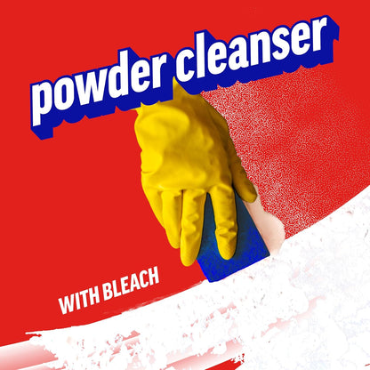 Ajax Powder Cleanser with Bleach - 21 ounce (Pack of 12)