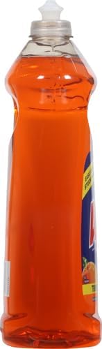 Ajax Triple-Action Dishwashing Liquid, 52 Oz, Orange (Pack of 4)