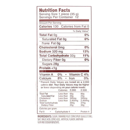 Sweetzo - Sweet and Spicy Pulparindo Mexican Candy, Colorful Bite Size Hard Shell with Tamarind Pulp Center, Individual Single Serving Bags, Hispanic Candies, Pack of 4