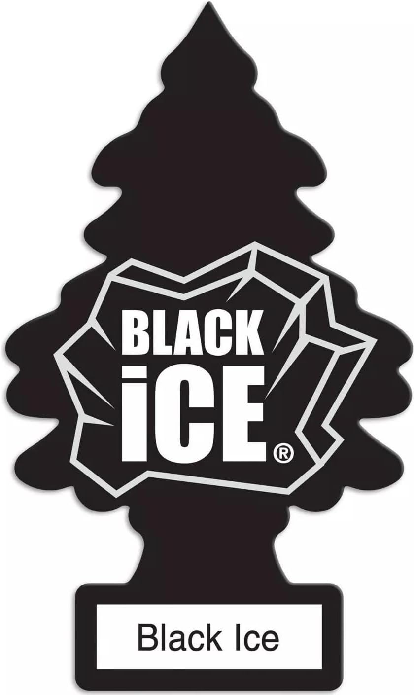 Little-Trees Black Ice Little Tree Air Freshener- 24 Pack
