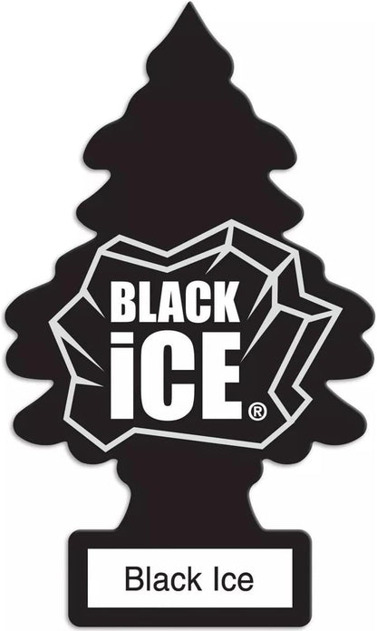 Little-Trees Black Ice Little Tree Air Freshener- 24 Pack