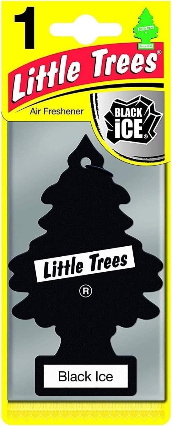 Little-Trees Black Ice Little Tree Air Freshener- 24 Pack