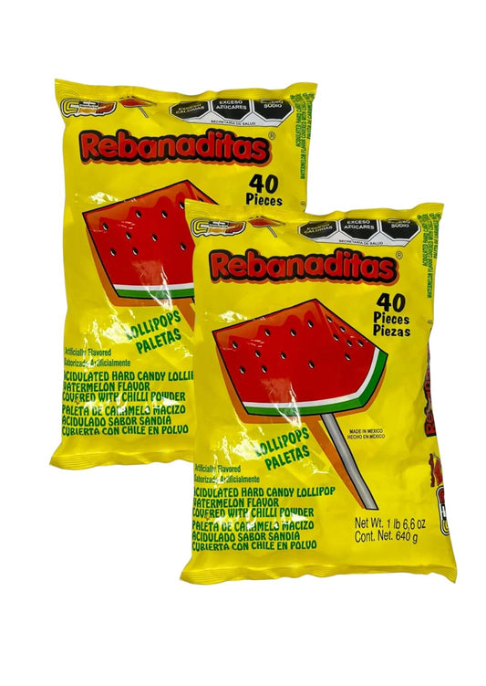 Vero Rebanaditas/risandias Watermelon, 40 Pieces (2-packs) by Vero [Foods]