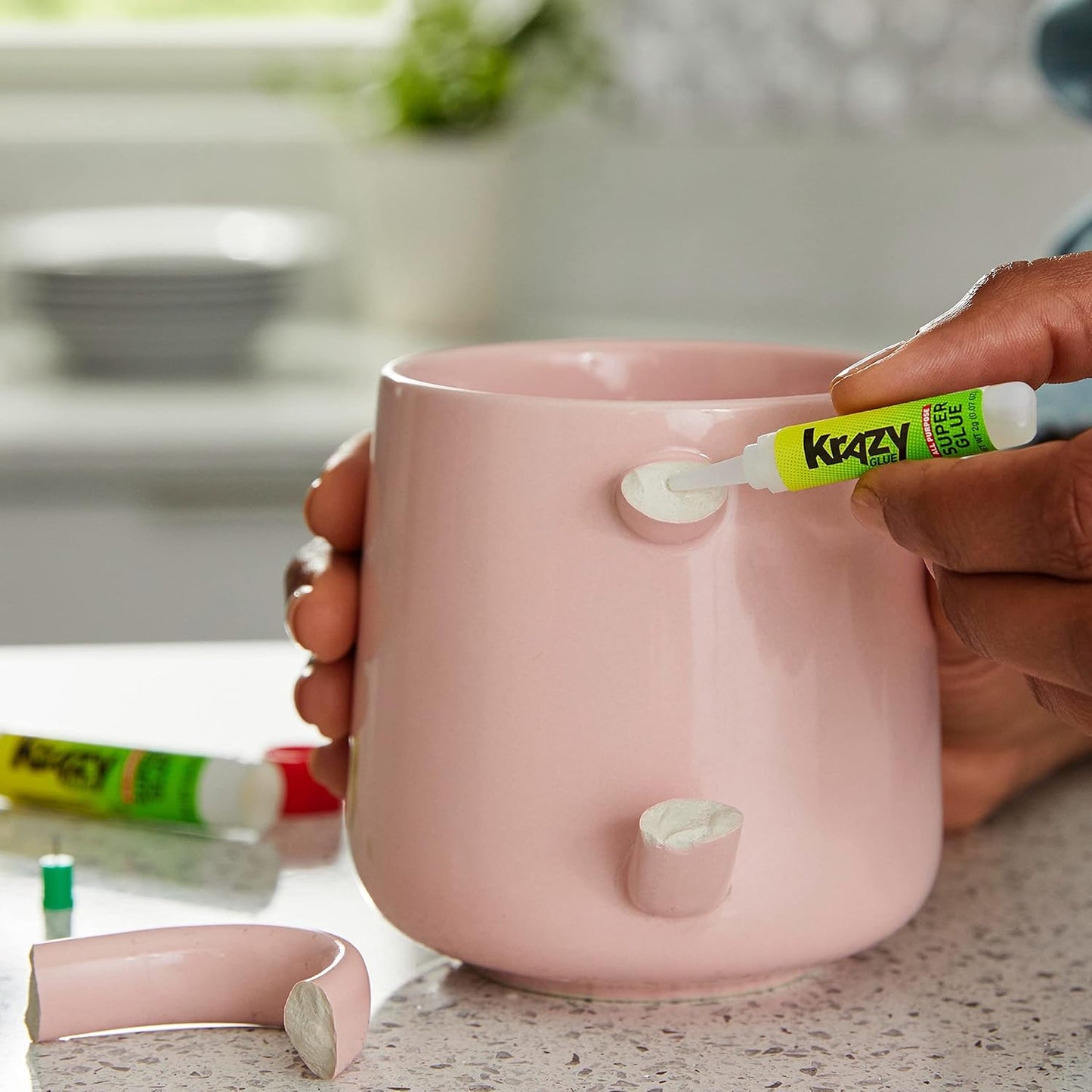 Krazy Glue Precision Tip Glue, Clear 12 Count