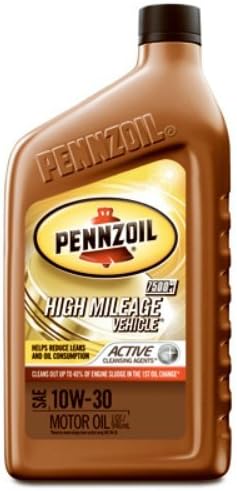 Pennzoil® 550022818 High Mileage Vehicle® Motor Oil, 5w-30, 1-quart (Pack of 6)
