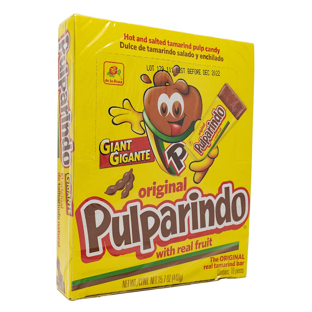 De la Rosa pulparindo 20 pack, tamarind candy (Giant Original)