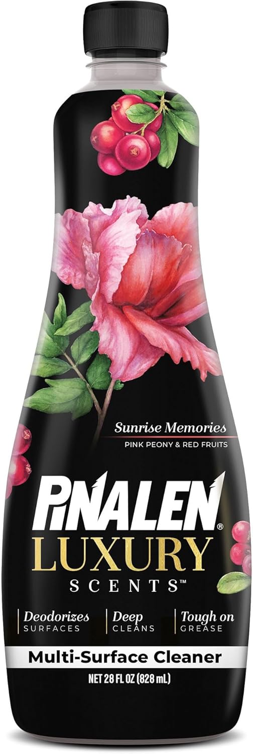 PINALEN Luxury Scent Liquid Multipurpose Cleaner - Sunrise Memories - 28 fl oz - All Purpose Cleaner for Kitchen, Bathroom & Surfaces