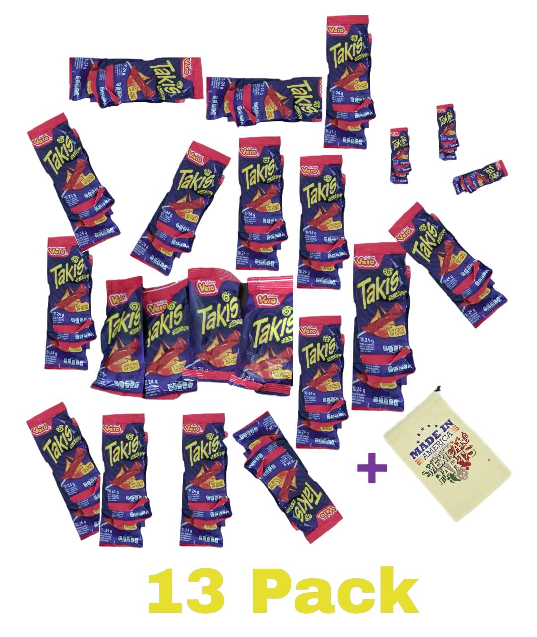 Takis Lollipops | Takis Party Size (12 Count) | Paleta Takis | Takis Fuego | Bulk of Paletas Takis | Takis Paleta | Takis Fuego Lollipop | Taki Lollipop | Powder Lollipops
