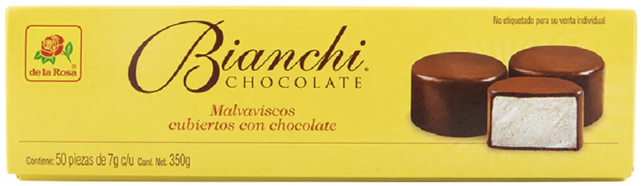 De La Rosa 100% milk chocolate covered marshmallow 50 ct