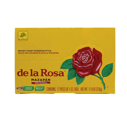 De La Rosa Mazapan Style Mexican Peanut Candy, 12 Count
