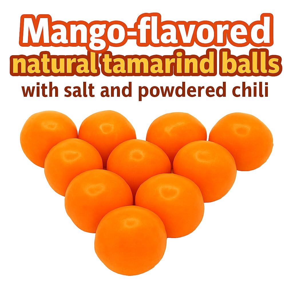 Tamarindo Dots Mexican Candy Variety Pack, 21 Packs of Spicy, Sweet, and Salty Tamarind Fruit Flavors (Tamarindo, Mango, Watermelon)
