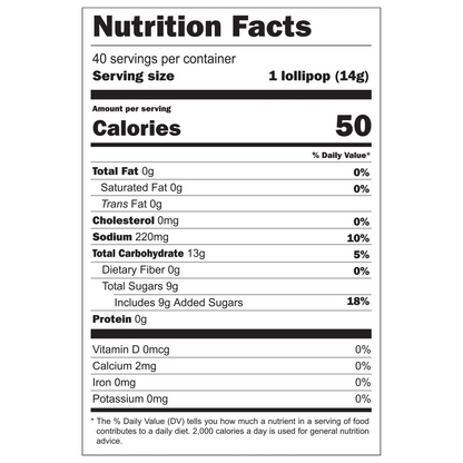 Vero Mango Candy Lollipops with Chili Pepper Powder, 40 Count Bag