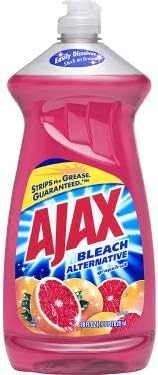 Ajax Dish Detergent, Grapefruit Scent, 28 oz Bottle 9/Carton