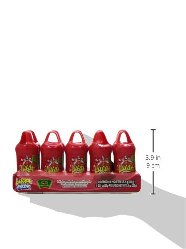 Lucas Muecas Cherry Flavor Lollipop With Chili Powder, 8.8 Ounce (Pack of 2)