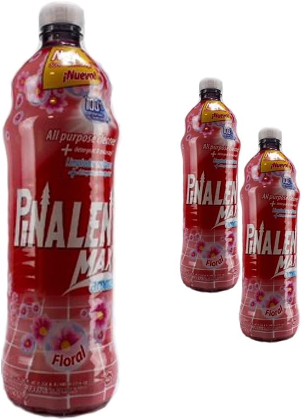PINALEN MAX CLEANER 28oz FLORAL 3pcs